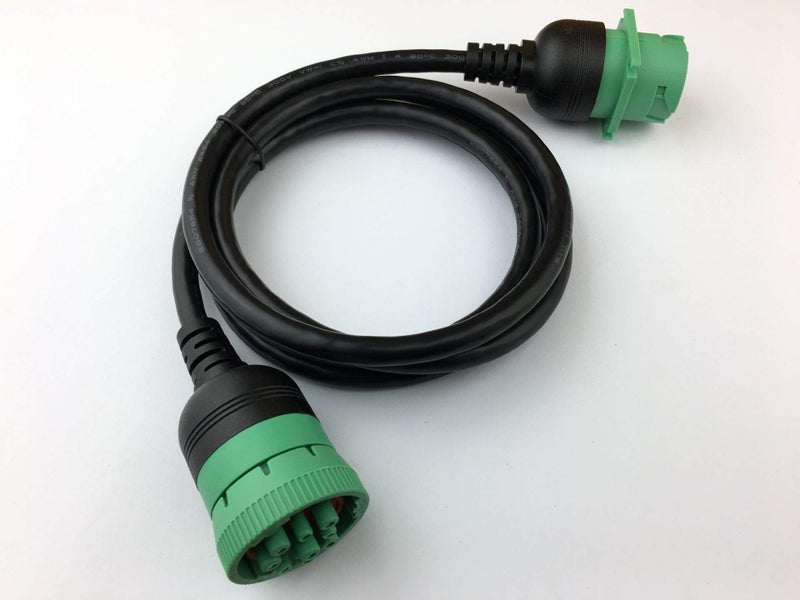 YPP Type 2 J1939 Male to Female Extension Cable Full 9pin 20AWG 6Ft for Truck Freightliner Code Reader - Image 5
